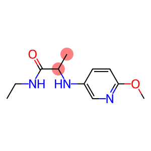 N-ethyl-2-[(6-methoxypyridin-3-yl)amino]propanamide