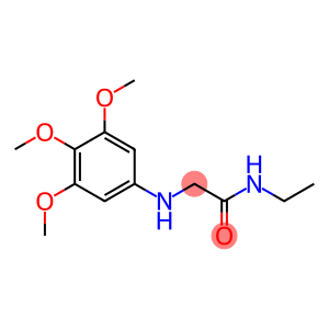 N-ethyl-2-[(3,4,5-trimethoxyphenyl)amino]acetamide