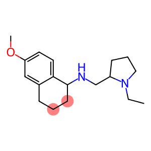 N-[(1-ethylpyrrolidin-2-yl)methyl]-6-methoxy-1,2,3,4-tetrahydronaphthalen-1-amine