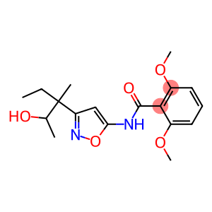 N-[3-(1-Ethyl-1-methyl-2-hydroxypropyl)-5-isoxazolyl]-2,6-dimethoxybenzamide