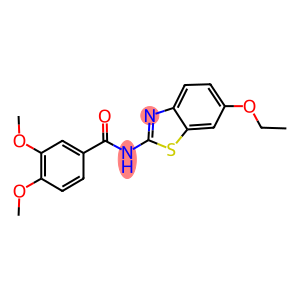 N-(6-ethoxy-1,3-benzothiazol-2-yl)-3,4-dimethoxybenzamide