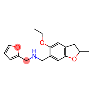 N-[(5-ethoxy-2-methyl-2,3-dihydro-1-benzofuran-6-yl)methyl]-N-(2-furylmethyl)amine