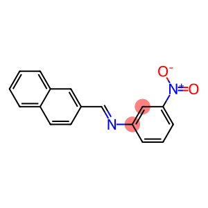 N-[(E)-2-naphthylmethylidene]-N-(3-nitrophenyl)amine