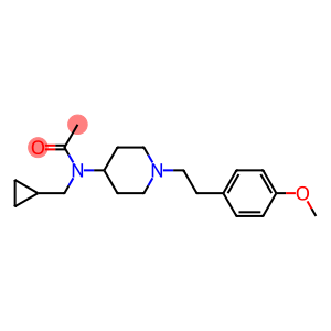 N-(CYCLOPROPYLMETHYL)-N-(1-[2-(4-METHOXYPHENYL)ETHYL]PIPERIDIN-4-YL)ACETAMIDE