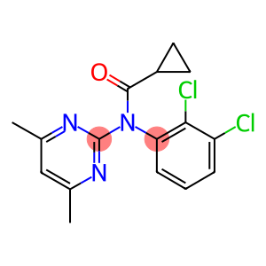 N-(CYCLOPROPYLCARBONYL)-N-(2,3-DICHLOROPHENYL)-4,6-DIMETHYL-2-PYRIMIDINAMINE