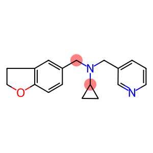 N-CYCLOPROPYL-N-((2,3-DIHYDROBENZOFURAN-5-YL)METHYL)-3-PYRIDINEMETHANAMINE