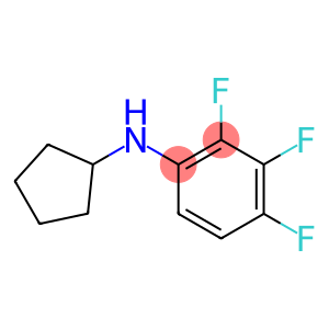N-cyclopentyl-2,3,4-trifluoroaniline
