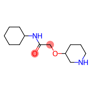 N-cyclohexyl-2-(piperidin-3-yloxy)acetamide
