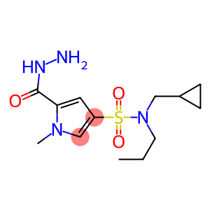 N-(cyclopropylmethyl)-5-(hydrazinocarbonyl)-1-methyl-N-propyl-1H-pyrrole-3-sulfonamide