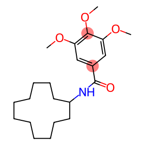 N-cyclododecyl-3,4,5-trimethoxybenzamide