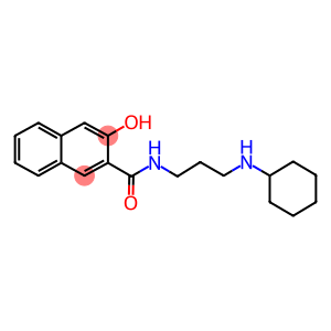 N-[3-(cyclohexylamino)propyl]-3-hydroxy-2-naphthamide