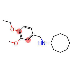 N-cyclooctyl-N-(4-ethoxy-3-methoxybenzyl)amine