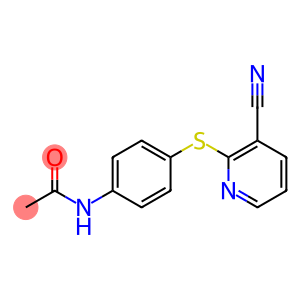 N-{4-[(3-cyanopyridin-2-yl)sulfanyl]phenyl}acetamide