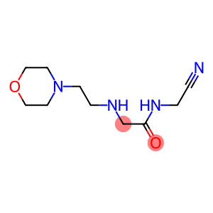 N-(cyanomethyl)-2-{[2-(morpholin-4-yl)ethyl]amino}acetamide