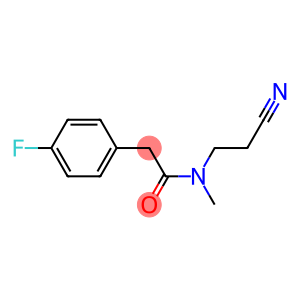 N-(2-cyanoethyl)-2-(4-fluorophenyl)-N-methylacetamide