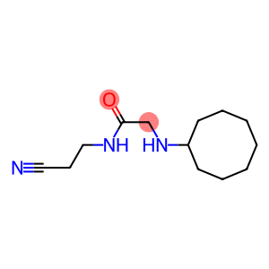N-(2-cyanoethyl)-2-(cyclooctylamino)acetamide
