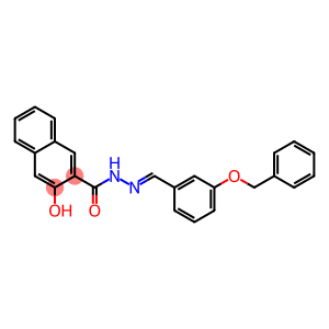 N'-{(E)-[3-(benzyloxy)phenyl]methylidene}-3-hydroxy-2-naphthohydrazide