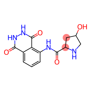N-(1,4-dioxo-1,2,3,4-tetrahydrophthalazin-5-yl)-4-hydroxypyrrolidine-2-carboxamide