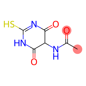 N-(4,6-dioxo-2-sulfanyl-1,4,5,6-tetrahydro-5-pyrimidinyl)acetamide
