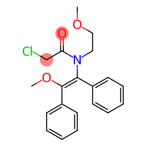 N-(1,2-Diphenyl-2-methoxyvinyl)-N-(2-methoxyethyl)-2-chloroacetamide