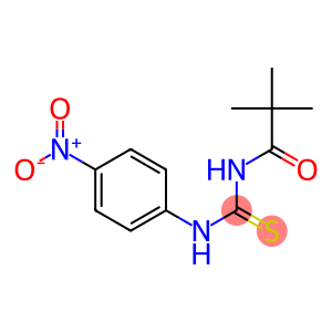 N-(2,2-dimethylpropanoyl)-N'-(4-nitrophenyl)thiourea