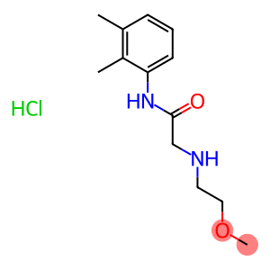 N-(2,3-DIMETHYLPHENYL)-2-[(2-METHOXYETHYL)AMINO]ACETAMIDE HYDROCHLORIDE