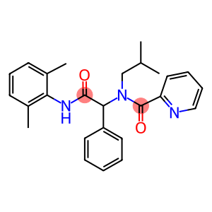 N-[2-(2,6-DIMETHYLANILINO)-2-OXO-1-PHENYLETHYL]-N-ISOBUTYL-2-PYRIDINECARBOXAMIDE