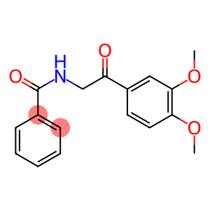 N-(3,4-DIMETHOXYBENZOYLMETHYL)BENZAMIDE
