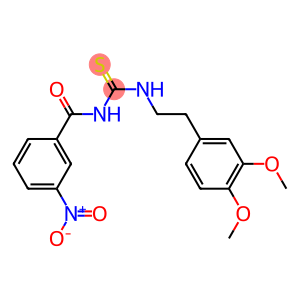 N-(3,4-dimethoxyphenethyl)-N'-(3-nitrobenzoyl)thiourea