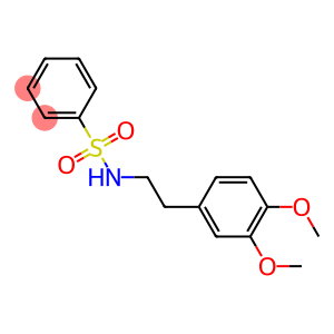 N-(3,4-dimethoxyphenethyl)benzenesulfonamide