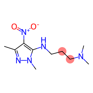 N1-(1,3-dimethyl-4-nitro-1H-pyrazol-5-yl)-N3,N3-dimethylpropane-1,3-diamine