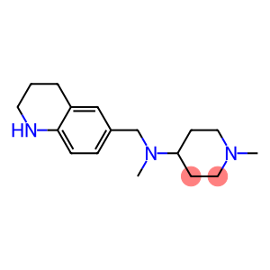 N,1-dimethyl-N-(1,2,3,4-tetrahydroquinolin-6-ylmethyl)piperidin-4-amine