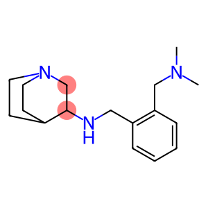 N-({2-[(dimethylamino)methyl]phenyl}methyl)-1-azabicyclo[2.2.2]octan-3-amine