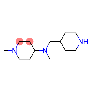 N,1-dimethyl-N-(piperidin-4-ylmethyl)piperidin-4-amine