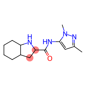N-(1,3-dimethyl-1H-pyrazol-5-yl)octahydro-1H-indole-2-carboxamide