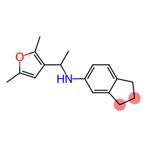 N-[1-(2,5-dimethylfuran-3-yl)ethyl]-2,3-dihydro-1H-inden-5-amine