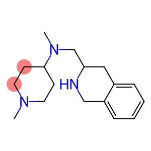 N,1-dimethyl-N-(1,2,3,4-tetrahydroisoquinolin-3-ylmethyl)piperidin-4-amine
