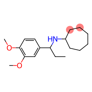 N-[1-(3,4-dimethoxyphenyl)propyl]cycloheptanamine