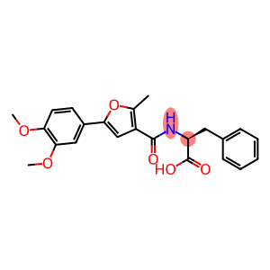 N-[5-(3,4-dimethoxyphenyl)-2-methyl-3-furoyl]phenylalanine