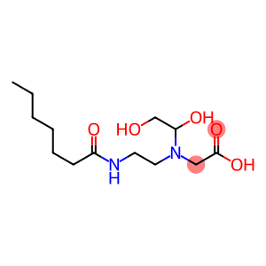 N-(1,2-Dihydroxyethyl)-N-[2-(heptanoylamino)ethyl]aminoacetic acid