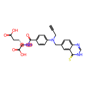 N-[4-[[[(3,4-Dihydro-4-thioxoquinazolin)-6-yl]methyl](2-propynyl)amino]benzoyl]-L-glutamic acid