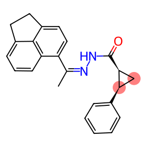 N'-[1-(1,2-dihydro-5-acenaphthylenyl)ethylidene]-2-phenylcyclopropanecarbohydrazide