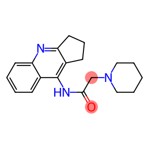 N-(2,3-dihydro-1H-cyclopenta[b]quinolin-9-yl)-2-(1-piperidinyl)acetamide