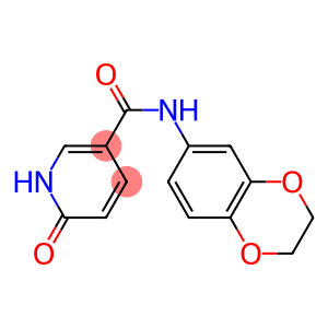 N-(2,3-dihydro-1,4-benzodioxin-6-yl)-6-oxo-1,6-dihydropyridine-3-carboxamide