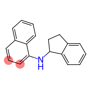 N-(2,3-dihydro-1H-inden-1-yl)naphthalen-1-amine