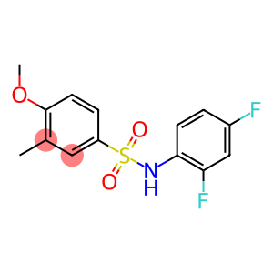 N-(2,4-difluorophenyl)-4-methoxy-3-methylbenzenesulfonamide