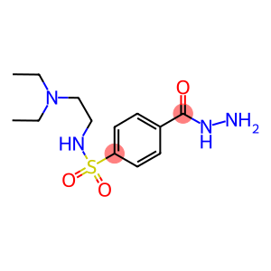 N-[2-(DIETHYLAMINO)ETHYL]-4-(HYDRAZINOCARBONYL)BENZENESULFONAMIDE