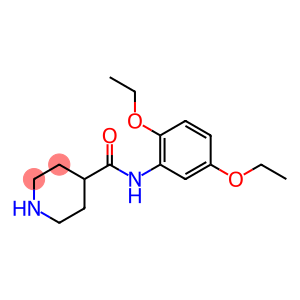 N-(2,5-diethoxyphenyl)piperidine-4-carboxamide