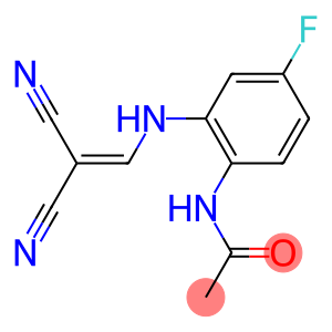 N1-{2-[(2,2-dicyanovinyl)amino]-4-fluorophenyl}acetamide