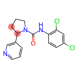N1-(2,4-dichlorophenyl)-2-(3-pyridyl)pyrrolidine-1-carboxamide